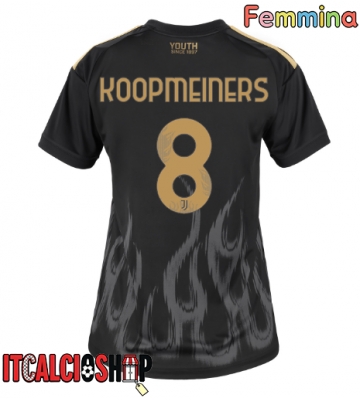Juventus Teun Koopmeiners #8 Terza Maglia Femmina 2026-27 Manica Corta Juventus Teun Koopmeiners #8 Terza Maglia Femmina 2026-27 Manica Corta